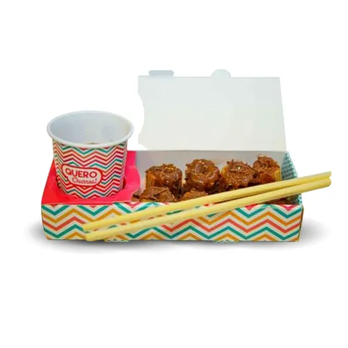 EMBALAGEM CHURRITO SUPORTE PERSONALIZADA - 1000 UNID