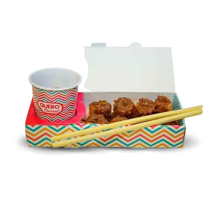 EMBALAGEM CHURRITO SUPORTE PERSONALIZADA - 4000 UNID