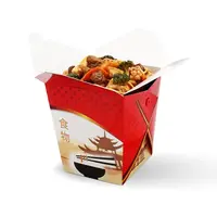 EMBALAGEM COMIDA CHINESA PERSONALIZADA 900ml  8,3x8,3x10 cm  - 500 UNID - imagem 1
