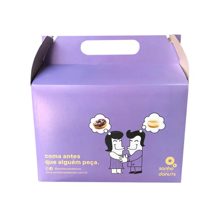 EMBALAGEM DONUTS 2 UNID  21x7x10,5 - 1000 UNID