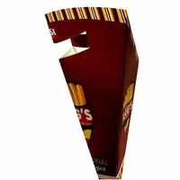EMBALAGEM CONE COM SUPORTE PARA MOLHO PERSONALIZADA - 4000 UNID - imagem 3