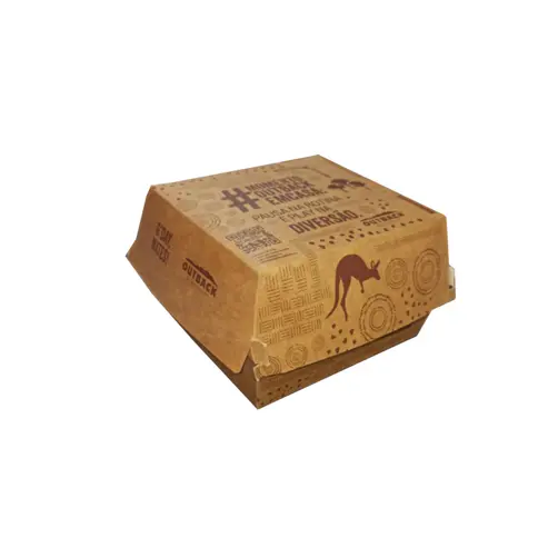 EMBALAGEM PARA HAMBURGUER - 500 UNID.