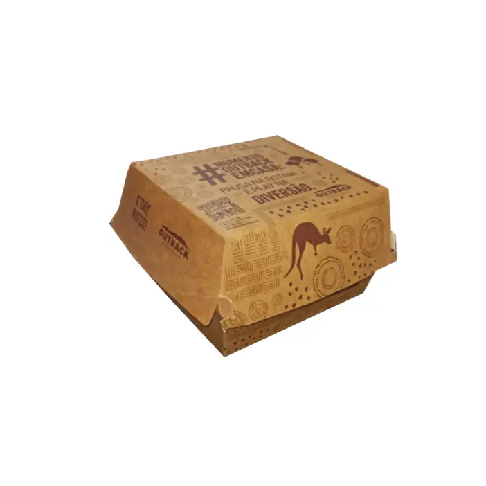 EMBALAGEM PARA HAMBURGUER - 500 UNID.