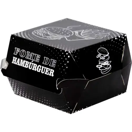 EMBALAGEM HAMBÚRGUER PERSONALIZADO - 3000 UNID