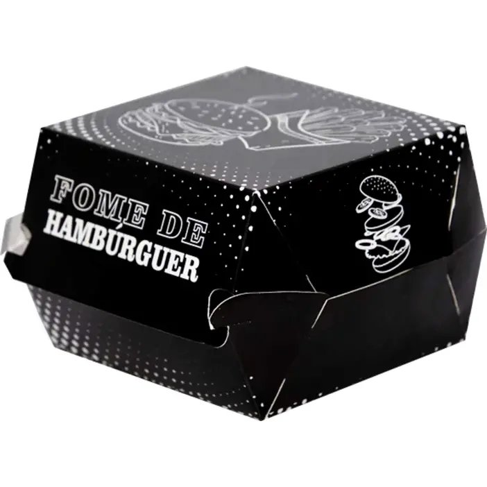 EMBALAGEM HAMBÚRGUER PERSONALIZADO - 3000 UNID