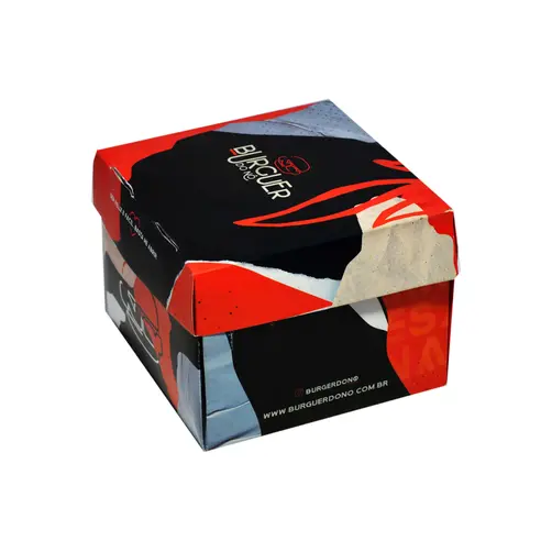 EMBALAGEM HAMBÚRGUER PERSONALIZADO - 3000 UNID