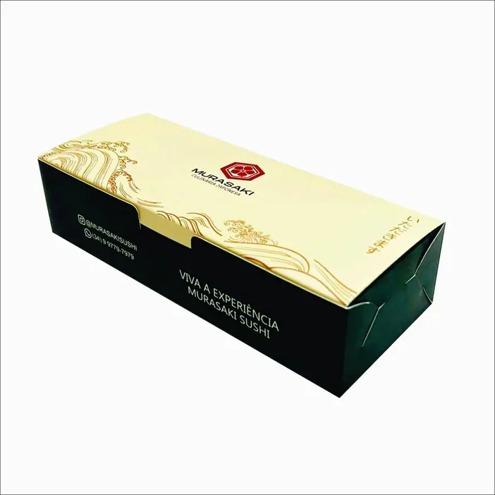 EMBALAGEM SUSHI  30x12,5x6,5 CM 20 PEÇAS  - 500 UNID