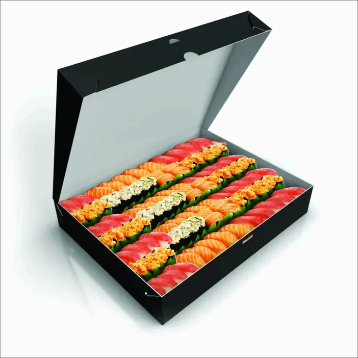 EMBALAGEM SUSHI 38x23x4  50 unid - 3000 UNID