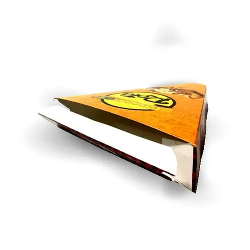EMBALAGEM PIZZA FATIA COM BASE REMOVÍVEL PERSONALIZADA - 1000 UNID