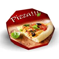 EMBALAGEM PIZZA N35 PERSONALIZADA - 1000 UNID - imagem 1