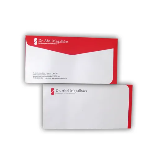 ENVELOPE CARTA PERSONALIZADO 230X155MM - 10 UNID