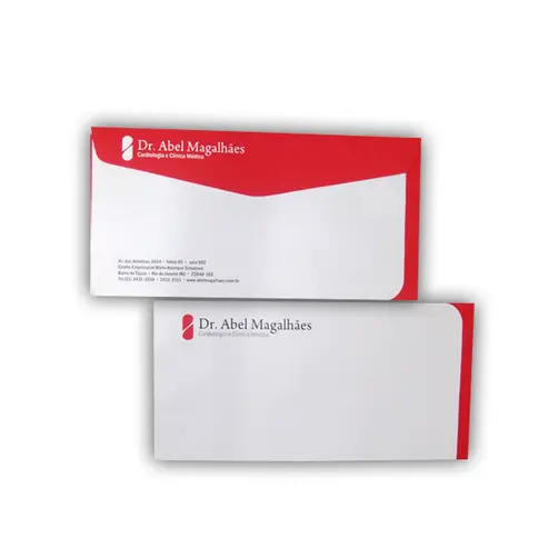 ENVELOPE CARTA PERSONALIZADO 230X155MM - 10 UNID