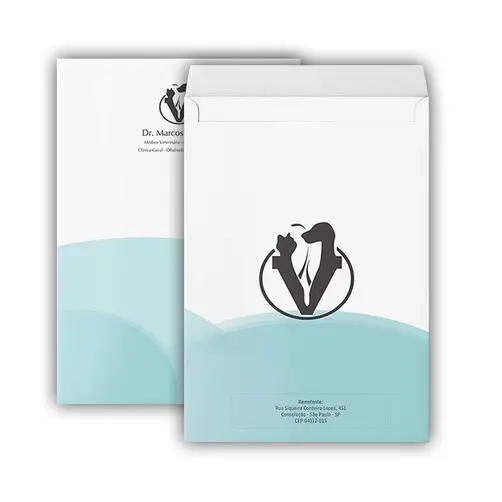 ENVELOPE PERSONALIZADO A3 210X435MM - 10 UNID