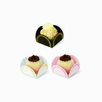 EMBALAGEM FORMINHA DOCE / BRIGADEIRO PERSONALIZADA 3,5X1,5X 3,5 - 500 UNID - imagem 1