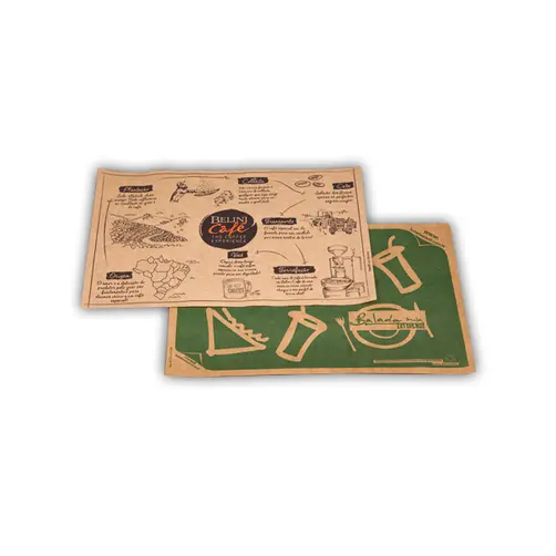 FORRO DE BANDEJA PERSONALIZADO 420X300MM - 1000 UNID