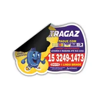ÍMÃ PERSONALIZADO 5X4,5CM CORTE ESPECIAL - VERNIZ UV TOTAL FRENTE - 10 UNID - imagem 1