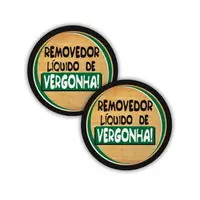 PORTA COPO PERSONALIZADO 4X4 - VERNIZ UV TOTAL FRENTE - 10 UNID - imagem 1