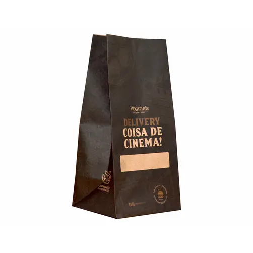 EMBALAGEM SACO PARA LANCHES PERSONALIZADA - 1000 UNID