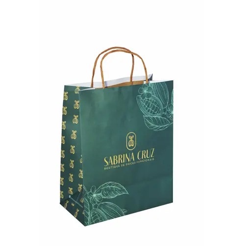 EMBALAGEM SACO PARA LANCHES PERSONALIZADA - 1000 UNID