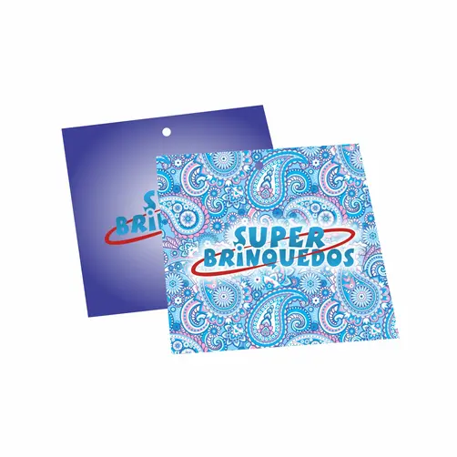 TAG PERSONALIZADA 4,2X4,8CM - 10 UNID
