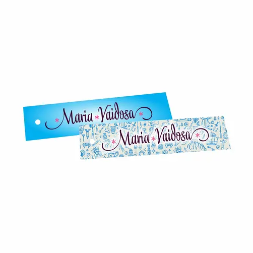 TAG PERSONALIZADA 8,8X2,2CM - 10 UNID