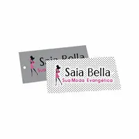 TAG PERSONALIZADA 8,8X4,8CM - 10 UNID - imagem 1
