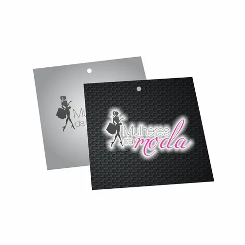 TAG PERSONALIZADA 4,2X4,8CM - 10 UNID