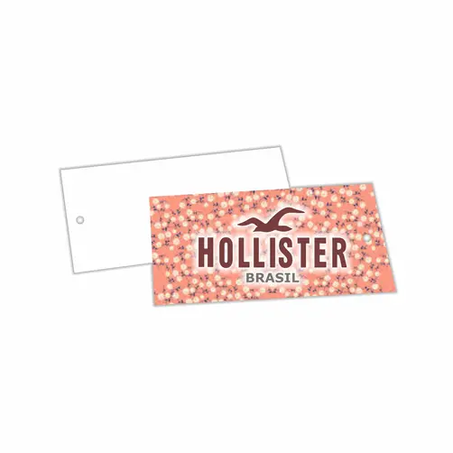 TAG PERSONALIZADA 8,8X4,8CM - 4X0 - FRENTE - 10 UNID