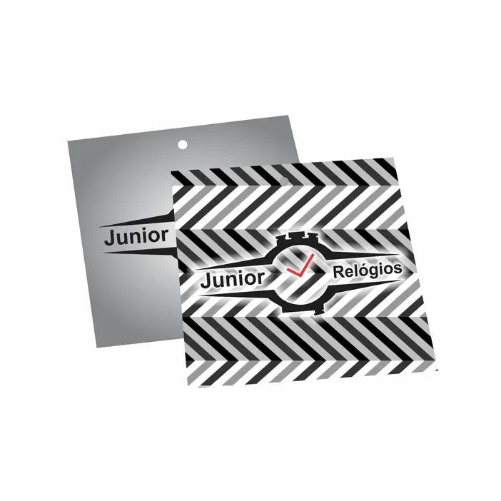 TAG PERSONALIZADA 4,2X4,8CM - 4X4 - FRENTE E VERSO - 10 UNID