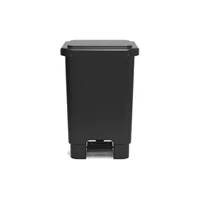 Lixeira Com Pedal  15 Litros  PRETA - imagem 1