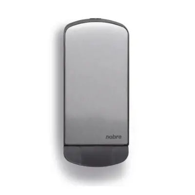 Dispenser p/sabonete liq./álcool gel 800ml (c/ reserv.val. Xpro) Inox Escovado - Select Nobre