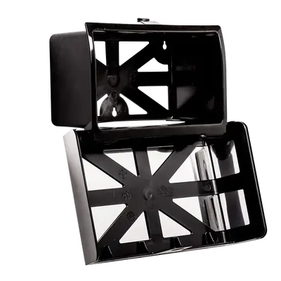 Dispenser p/ Papel Toalha Select - PRETO - Nobre - Inox