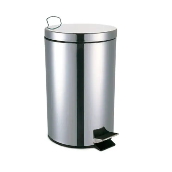 Lixeira em Aço Inox com Pedal - 20 Litros