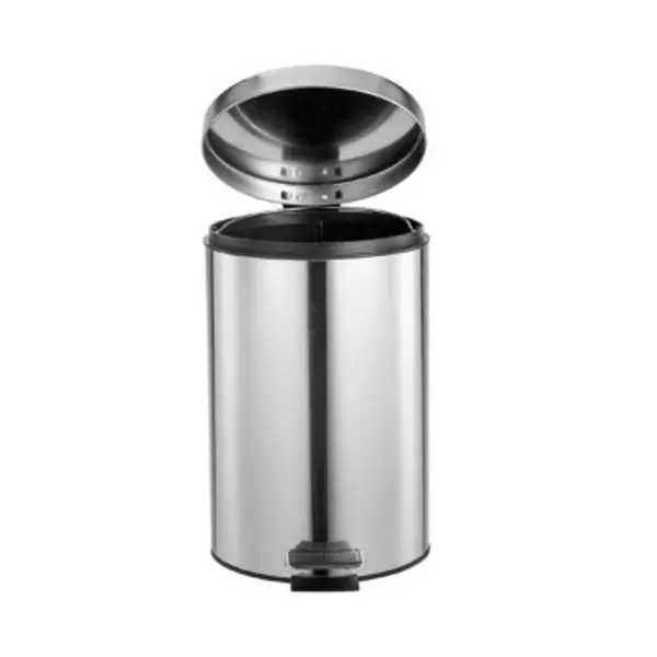 Lixeira em Aço Inox com Pedal - 12 Litros