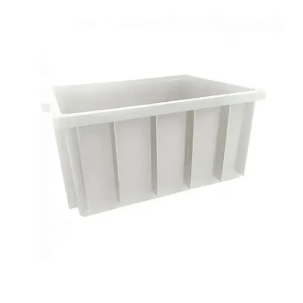 Caixa Organizadora 61 litros - Sem Tampa - BRANCA