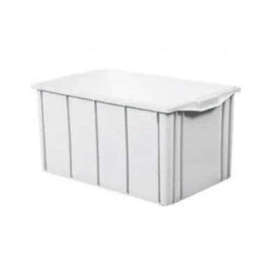 Caixa Organizadora 61 litros - Com Tampa - BRANCA