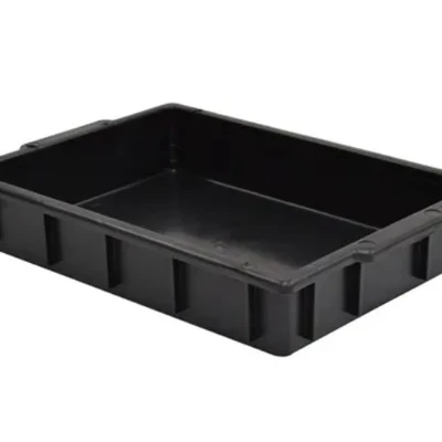 Caixa Organizadora 7 Litros - Com Tampa - PRETA