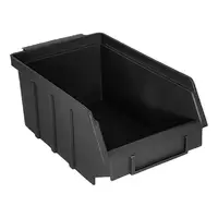 Gaveteiro Plástico Bin Nº4 Preto - imagem 1