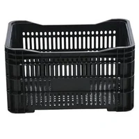 Caixa Plástica Agrícola Vazada - 25 kg 46 Litros - PRETA - imagem 1