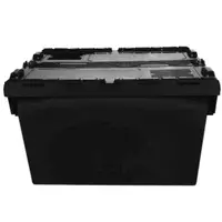 Caixa Plástica ALC 6437 65 Litros - PRETA - imagem 1