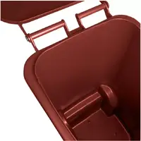 Carro Coletor 240 Litros - MARROM - imagem 3