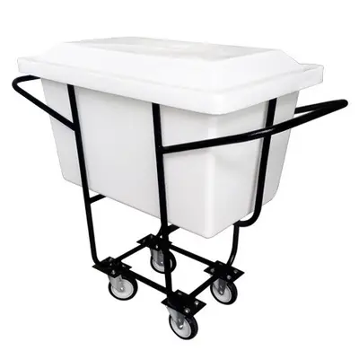 Carro Cuba 180 Litros - Com estrutura metálica - Com Tampa