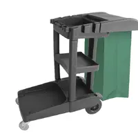 Carrinho Funcional de Limpeza, Verde - imagem 1