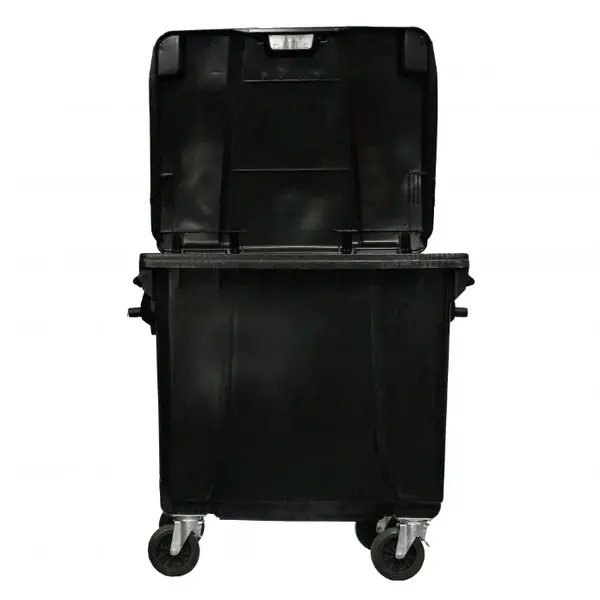 Container de Plástico Injetado 1000 Litros - PRETO