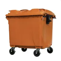 Container de Plástico Injetado 1000 Litros - MARROM - imagem 3