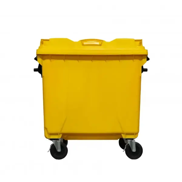 Container de Plástico Injetado 1000 Litros - AMARELO