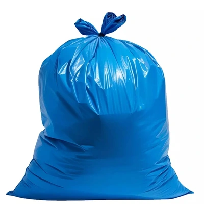 Saco para Lixo 100 Litros Azul P5 – 90x95 cm – Pacote com 100 Unidades (4 kg)