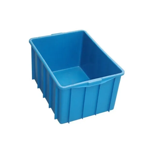 Caixa Organizadora 61 litros - Com Tampa - AZUL