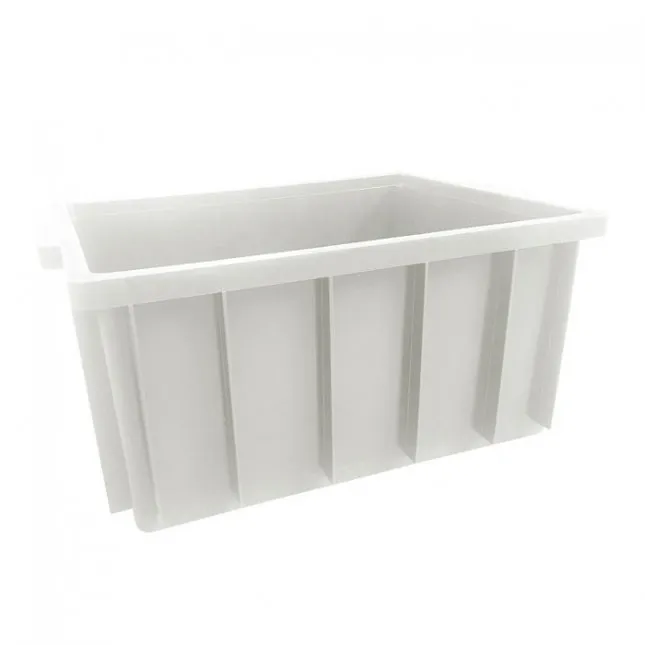 Caixa Organizadora 61 litros - Com Tampa - BRANCA