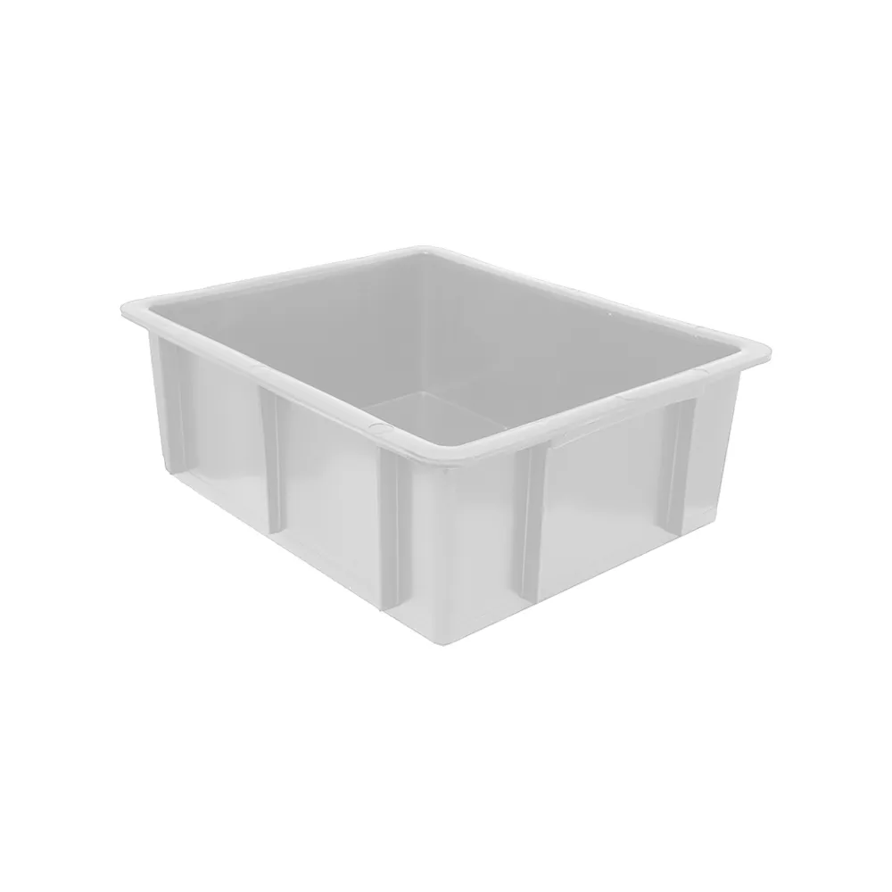 Caixa Organizadora 15 Litros - Com Tampa - BRANCA